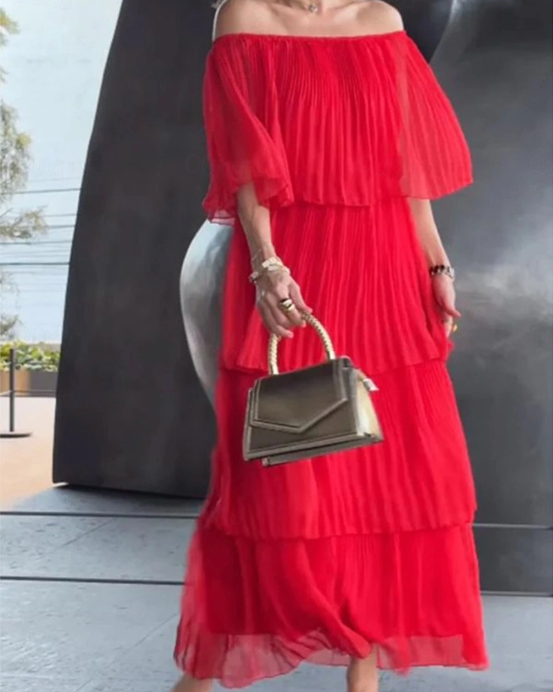 CRISINA – ROBE LONGUE ÉLÉGANTE EN MOUSSELINE