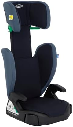 GRACO Siège Auto i-Size Junior Maxi R129, Accoudoirs et Appui-tête Réglables, Léger, Navy