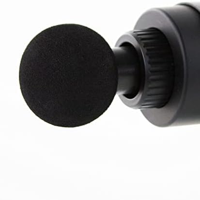 Mobiclinic Pistolet de Massage Musculaire, Écran LCD, 6 Têtes, 30 Niveaux d'Intensité