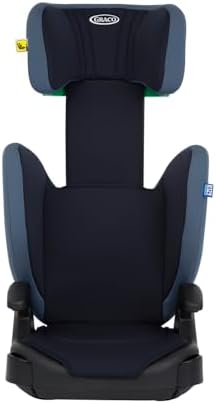 GRACO Siège Auto i-Size Junior Maxi R129, Accoudoirs et Appui-tête Réglables, Léger, Navy