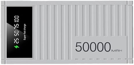 Batterie Externe 50000mAh, Charge Rapide 66W, Affichage LED, Noir