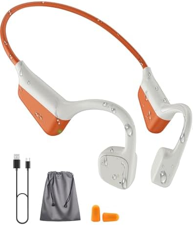Écouteurs Bluetooth à Conduction Osseuse, Casque Sport Léger, Étanche IPX6