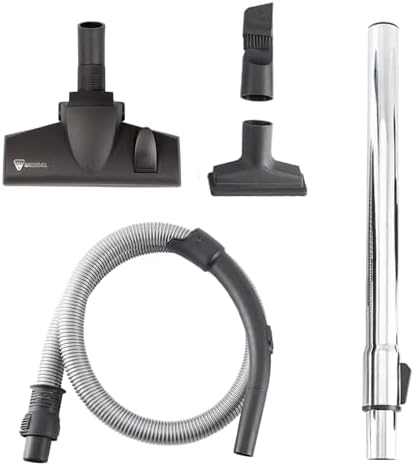 Akitas Aspirateur sans Sac 800W, Brosse 2-en-1 Allemande, 2.5L, Gris