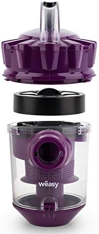 Wëasy Aspirateur sans Sac Multicyclonique WS10, Silencieux, Puissant, 1,5L