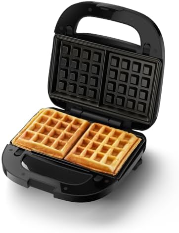Philips Appareil à Croque Monsieur HD2350/80, 3 Plaques Interchangeables, 750W, Noir
