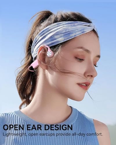 Casque Bluetooth Conduction Osseuse Sport, Étanche IPX5, Longue Autonomie