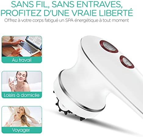 Appareil de Massage Électrique Anti Cellulite Masseur Cervical Portable