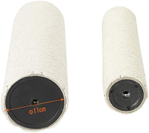 Grand Arbre à Chat XXL avec Griffoir Sisal, 2 Plates-formes, Gris et Blanc