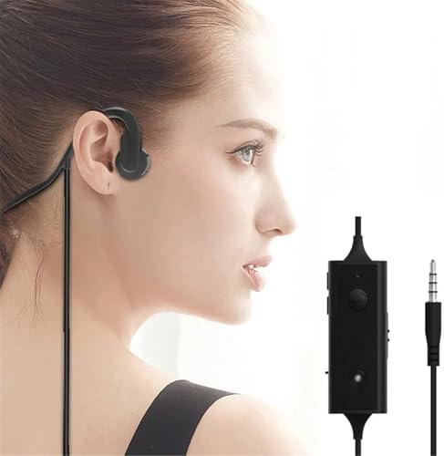 Écouteurs à Conduction Osseuse 3,5 mm, Étanchéité IP8, Micro Réducteur de Bruit