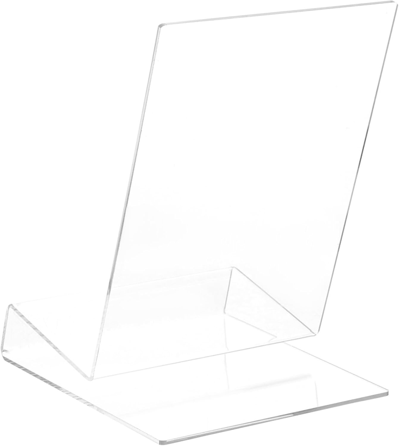 Présentoir Acrylique - Support Transparent - Chevalet d'Affichage