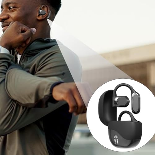 Écouteurs Sport Conduction Osseuse Sans Fil avec Affichage LED