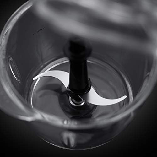 Russell Hobbs Mini Hachoir Électrique Desire Rouge, Modèle 24660-56, Bol en Verre 500ml, Lames en Acier