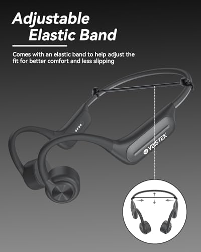 Casque Bluetooth à Conduction Osseuse, Étanche IP68, Mémoire 32 Go