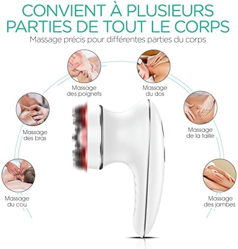 Appareil de Massage Électrique Anti Cellulite Masseur Cervical Portable