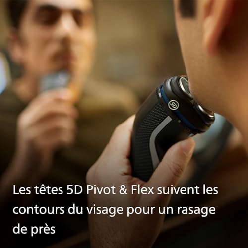 Philips Rasoir Électrique Homme Series 3000 S3241/12, Wet & Dry, Noir