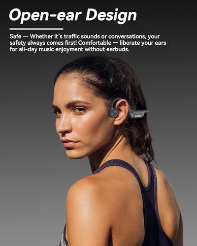 Casque Bluetooth à Conduction Osseuse, Étanche IP68, Mémoire 32 Go