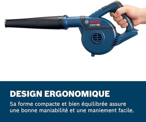Bosch Professional Souffleur de Feuilles Sans-Fil GBL 18V-120, 270 km/h, 120 m³/h