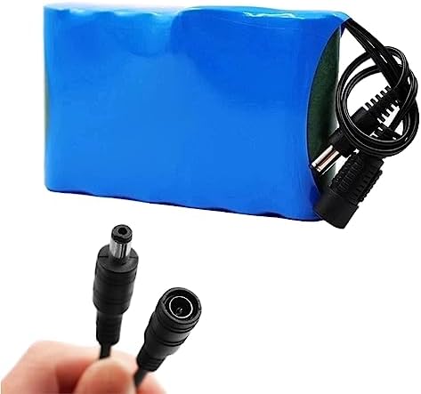 Batterie Externe 50000mAh 12V Rechargeable avec BMS Intégré et Chargeur DC