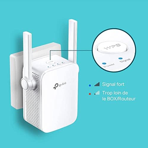 TP-Link Répéteur WiFi AC1200 RE305, Amplificateur WiFi, Port Ethernet, 120㎡ Couverture