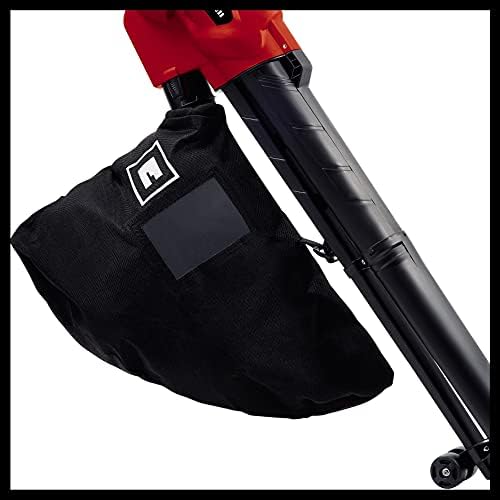 Einhell Aspirateur-souffleur de feuilles GC-EL 3024 E, 3000 W, 40 L, Noir/Rouge