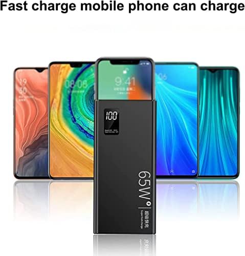 Chargeur Portable Rapide 65W Batterie Externe 50000mAh avec Affichage LED