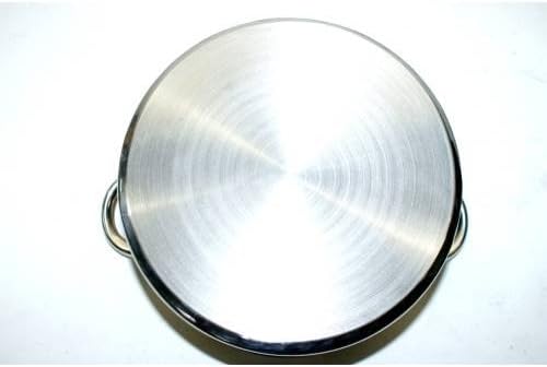 Couscoussier Induction en Acier Inoxydable 24 cm, Capacité 9 L, Couvercle en Verre