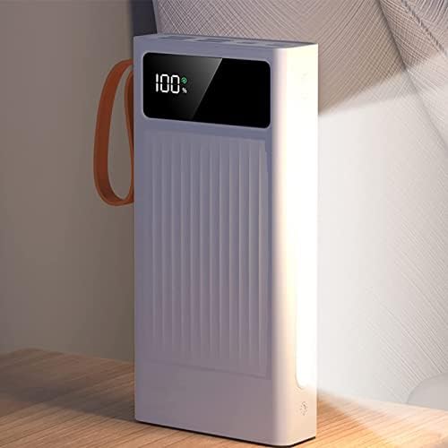 Banque d’Alimentation Portable 66W Batterie Externe 50000mAh, Blanc