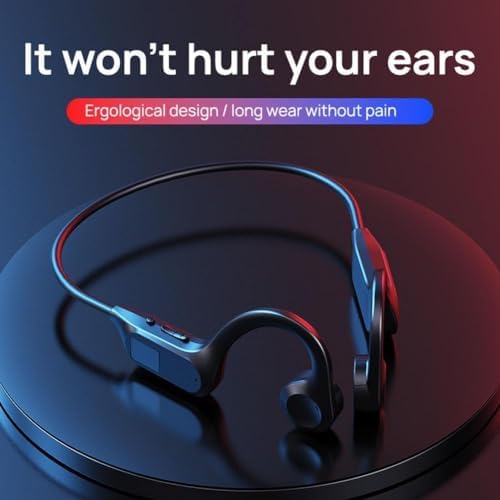 Casque Bluetooth à Conduction Osseuse Sportif, Qualité Sonore Hi-Fi, Étanche