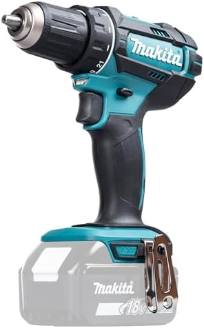 Makita Perceuse Visseuse DDF482Z, 18V, 60 Nm, Bleu, Sans Fil