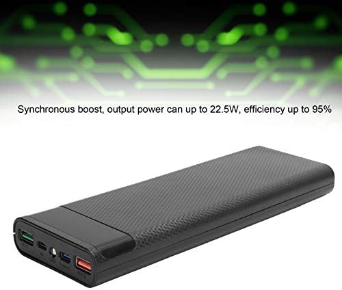Boîtier DIY Batterie Externe 50000mAh, Charge Rapide 22.5W avec Lampe LED