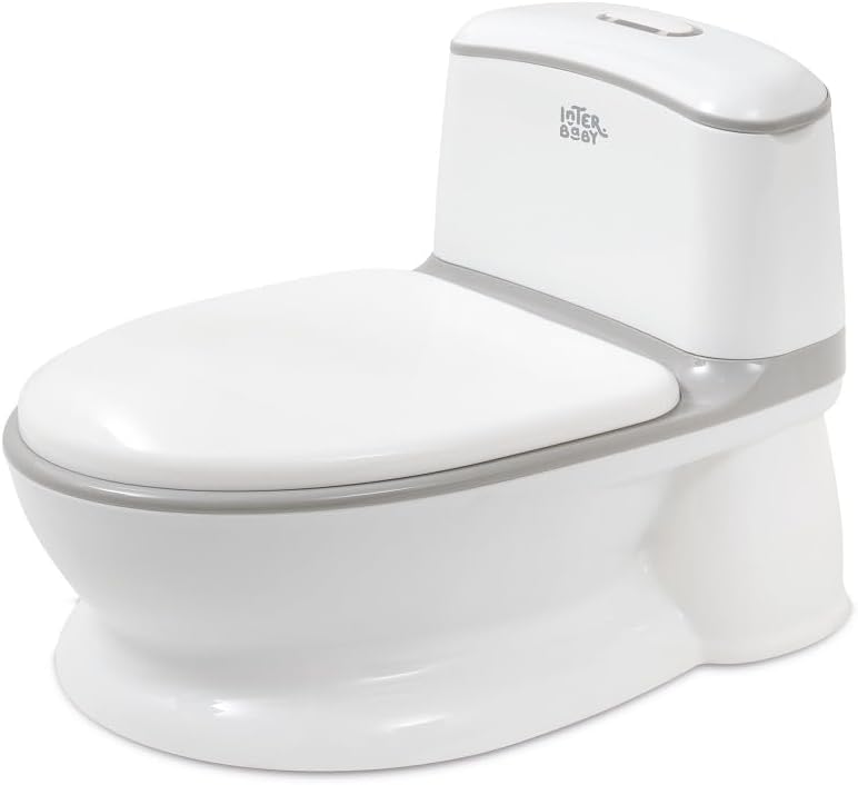 Pot Bébé Toilette - Chaîne Lumineuse - Son de Chasse d'Eau