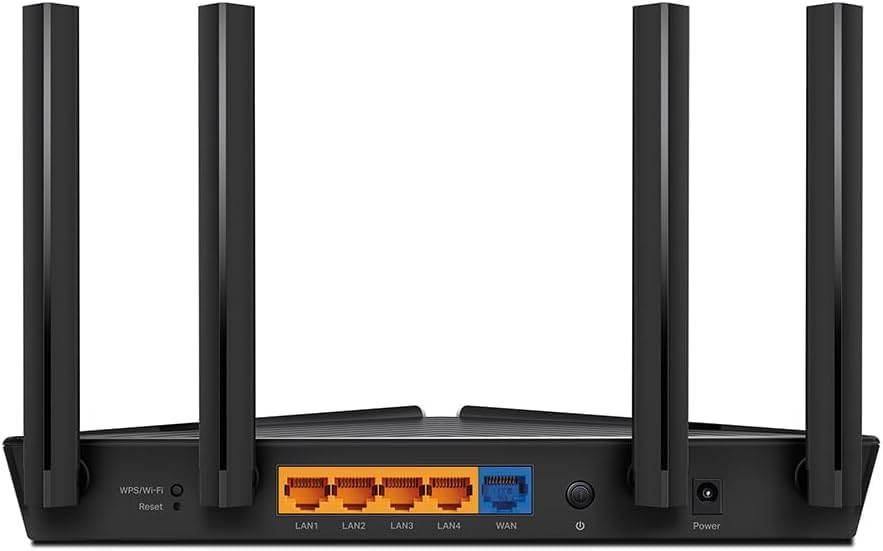 TP-Link Routeur WiFi 6 Archer AX58, 3000 Mbps, 5 Ports Gigabit, 4 Antennes
