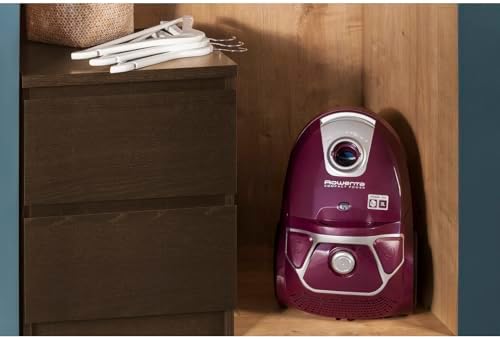 Rowenta Aspirateur Compact Power RO3969EA, 900W, Haute Filtration, 3L, Aubergine