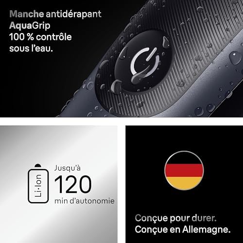 Braun Tondeuse Électrique Tout-En-Un Series 7 AIO7565, Kit 13-En-1, Bleu