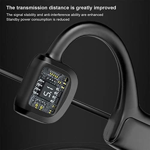 Écouteurs Bluetooth 5.1 à Conduction Osseuse, Étanches et Résistants à la Transpiration