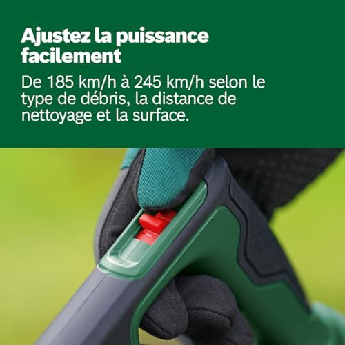 Bosch Souffleur de Feuilles sans Fil UniversalLeafBlower 18V-130, Sans Batterie