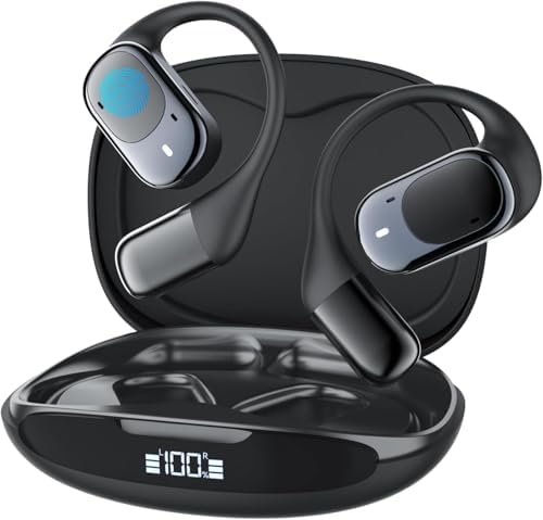 Écouteurs Bluetooth Sport Conduction Osseuse, Étanche IPX6, 30H Autonomie