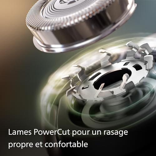 Philips Rasoir Électrique Homme Series 3000 S3241/12, Wet & Dry, Noir