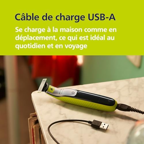 Philips Rasoir Électrique Homme OneBlade 360, QP2834/31, Visage et Corps