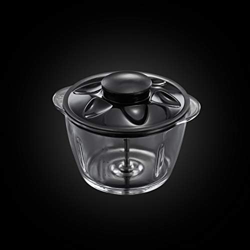 Russell Hobbs Mini Hachoir Électrique Desire Rouge, Modèle 24660-56, Bol en Verre 500ml, Lames en Acier