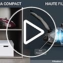 Rowenta Aspirateur Compact Power RO3969EA, 900W, Haute Filtration, 3L, Aubergine