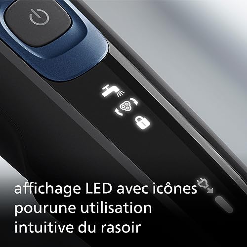 Philips Rasoir Électrique Homme S5465/18, Wet & Dry, Tondeuse de Précision, Pochette de Voyage