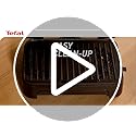 Tefal Gril et Machine à Panini, Inicio Compact GC270D10, Plaques Antiadhésives, Nettoyage Facile