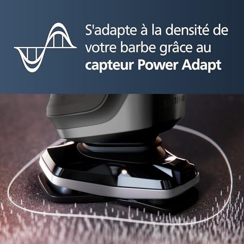 Philips Rasoir Électrique Homme Série 5000, Modèle S5898/50, Wet & Dry, Tondeuse Rétractable