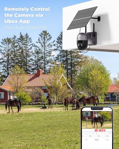 Caméra de Surveillance 4G LTE Solaire, Vision Nocturne, Gris, IP66