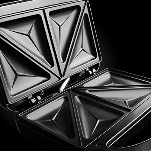 Russell Hobbs Appareil à Croque Monsieur 3-en-1, Modèle 24540-56, Inox et Noir