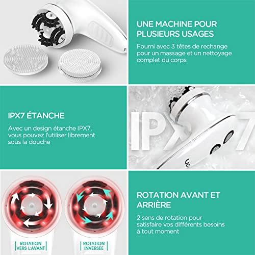 Appareil de Massage Électrique Anti Cellulite Masseur Cervical Portable