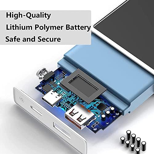 Chargeur Portable Rapide 65W Batterie Externe 50000mAh avec Affichage LED