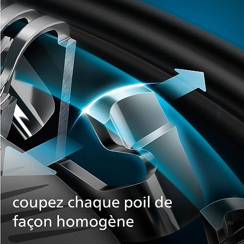 Philips Rasoir Électrique Homme S5465/18, Wet & Dry, Tondeuse de Précision, Pochette de Voyage