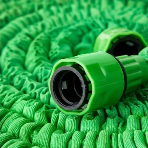 Tuyau d'Arrosage Extensible 7.5M, Haute Pression 4 Bars, Vert